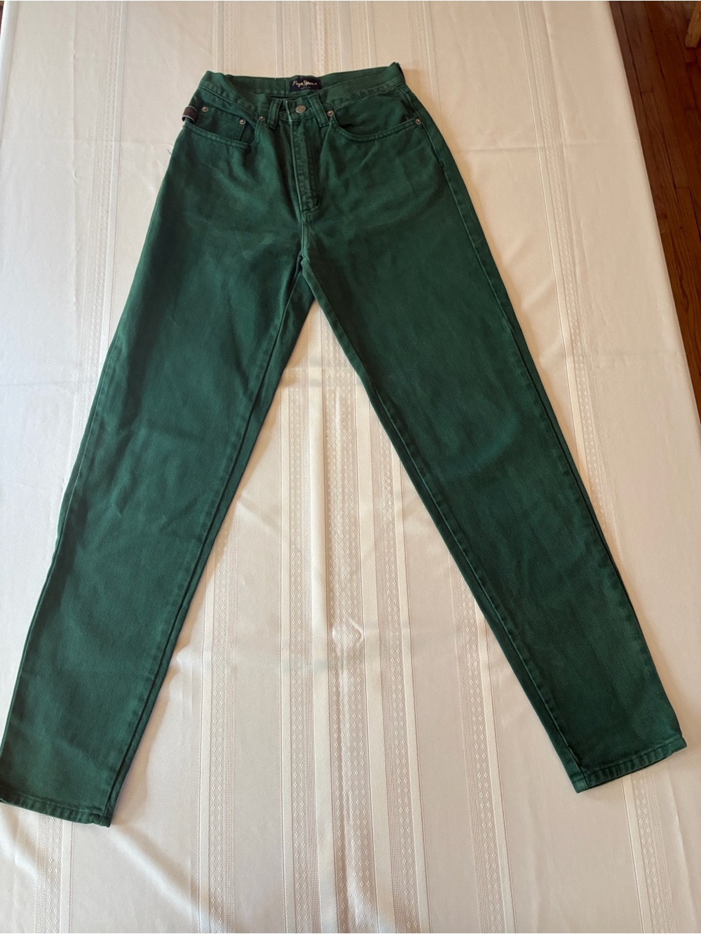 Pepe Jeans Women’s Slim Straight Forest Green Denim